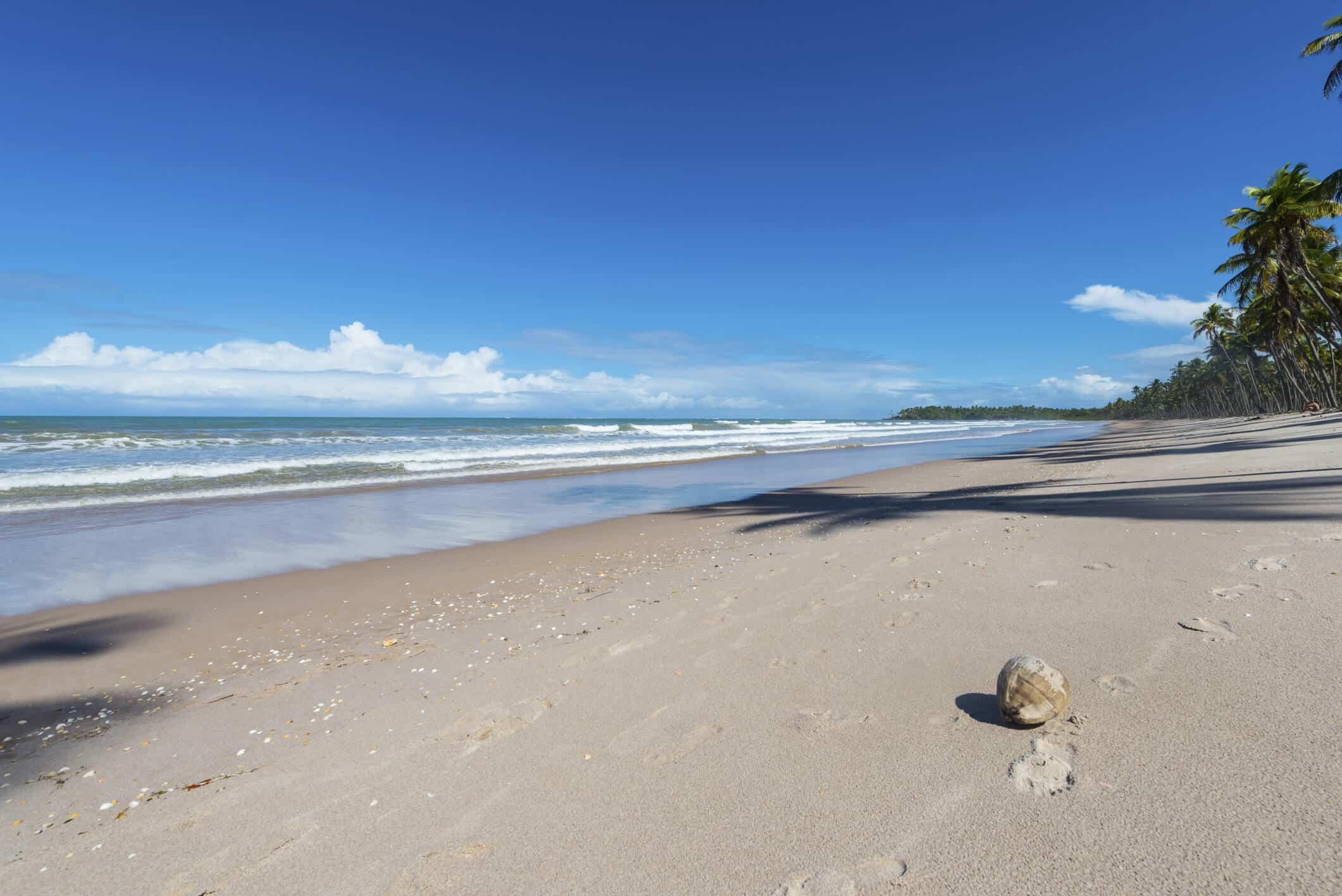 Sandstrand und Atlantik auf den Kapverden
