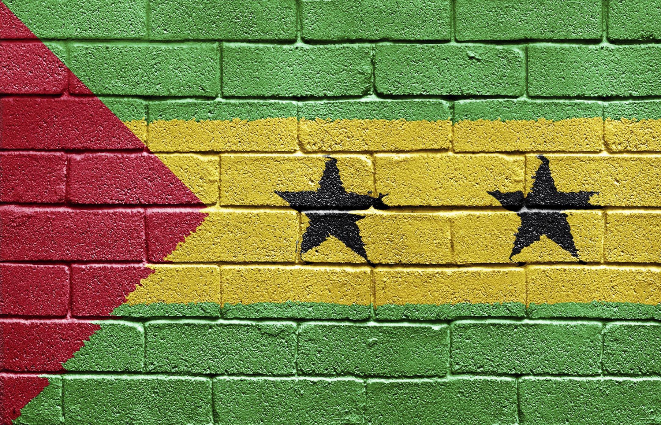 Tropische Küste auf São Tomé und Príncipe