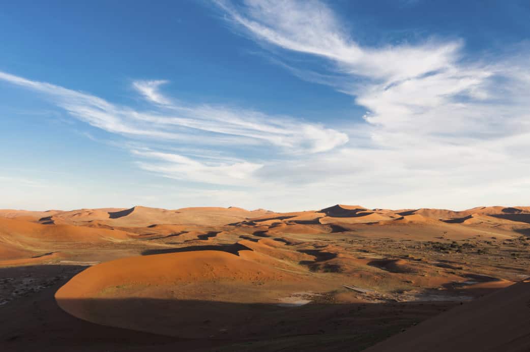 Namibische Landschaft, bestehendes Titelbild des Artikels