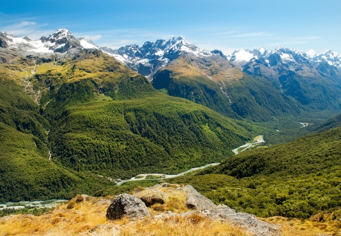 Trekking auf dem Routeburn Track