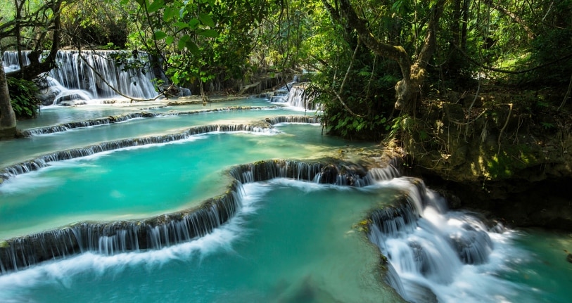 10 Gründe für eine Reise nach Laos - Wasserfälle