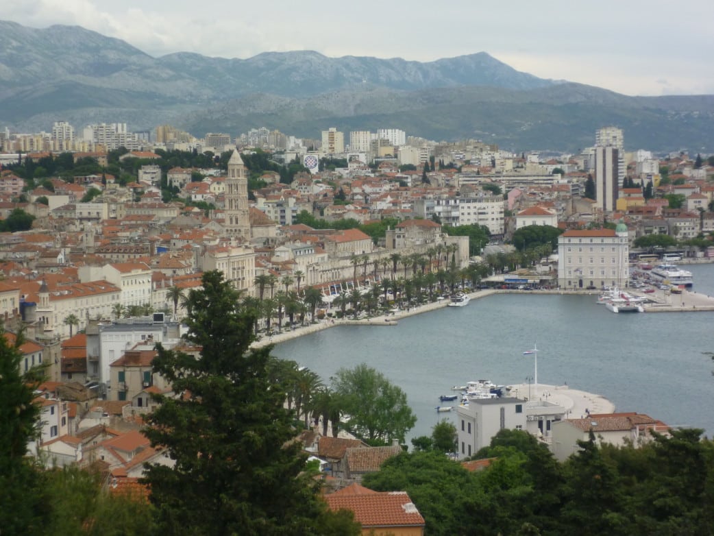 Panoramablick Split