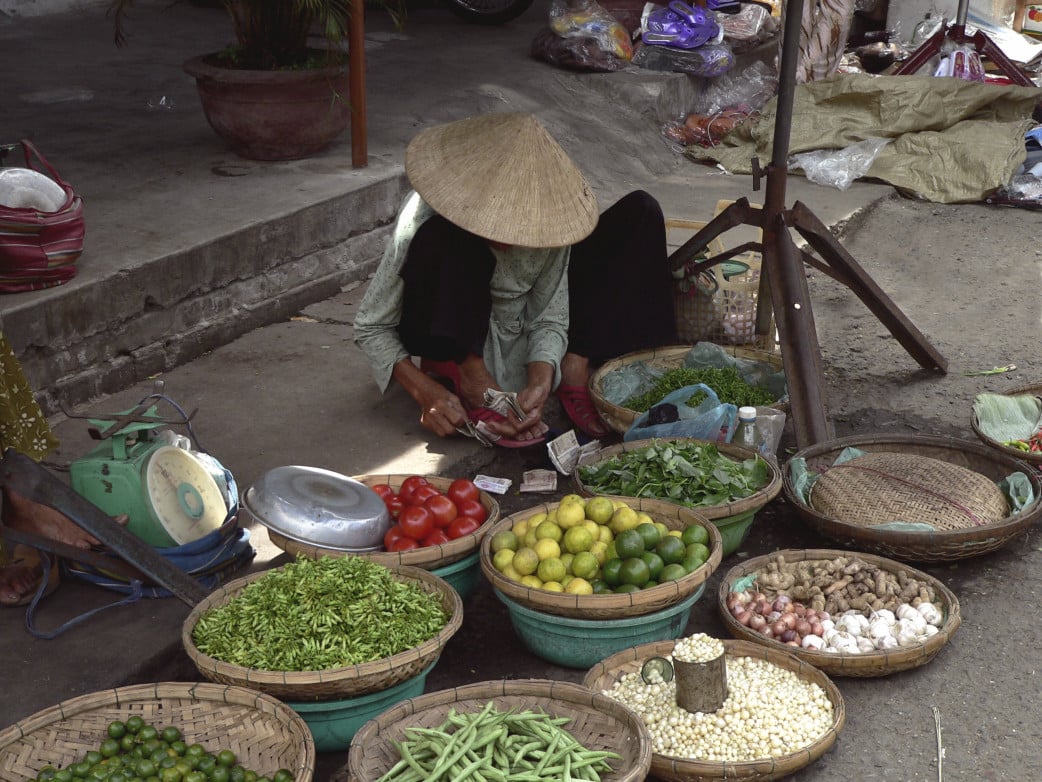 Markt in Vietnam