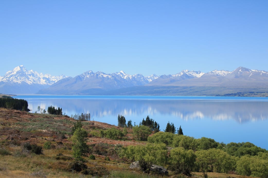Lake Pukaki - Canterbury - Neuseeland im August