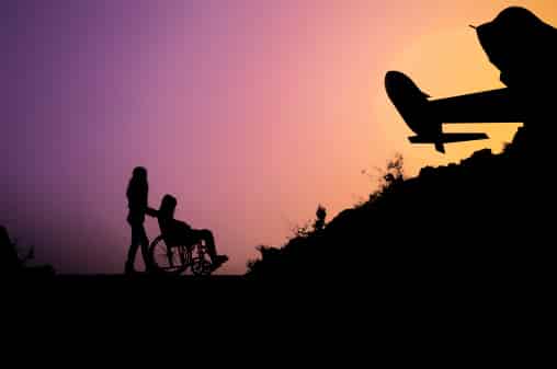 im Rollstuhl fliegen - Reisen im Rollstuhl