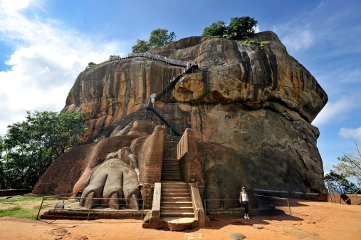 Felsenfestung Sigiriya in Sri Lanka