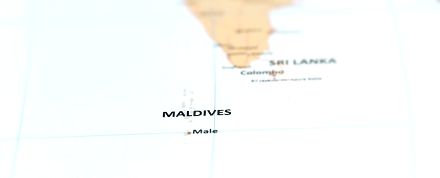 Übersichtskarte zur Kombination von Sri Lanka und den Malediven