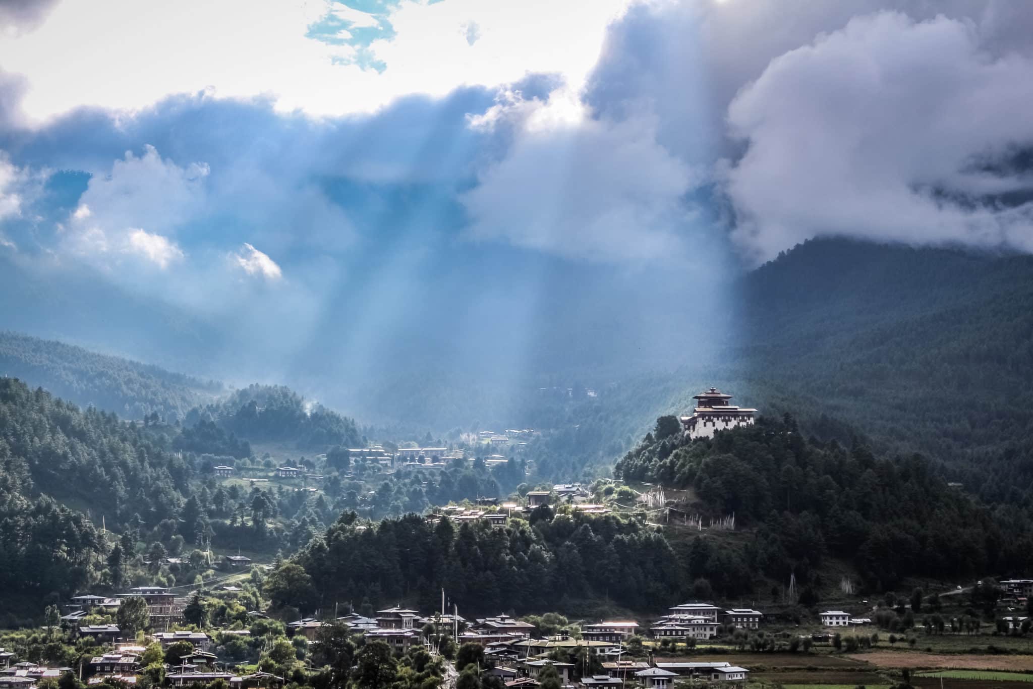 Bumthang-Tal in Zentralbhutan
