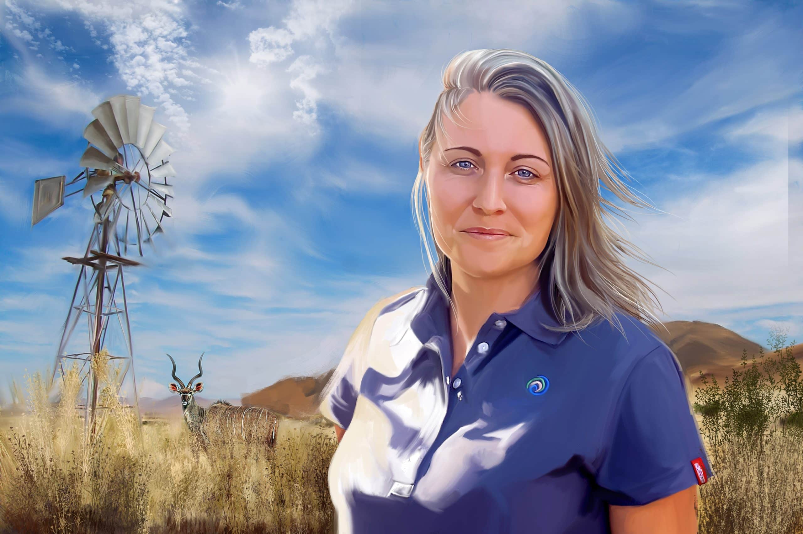 Katja Ahrens, Tourdesignerin für Namibia
