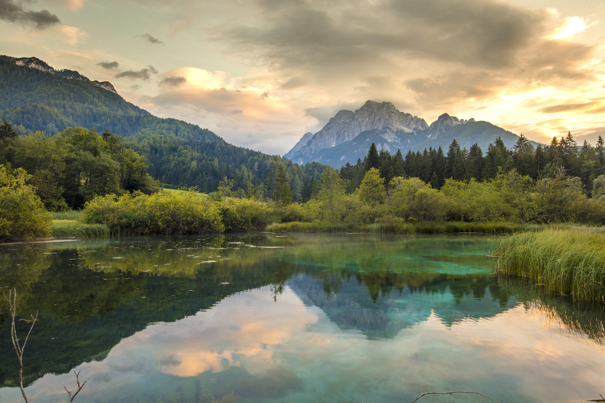 Landschaft in Slowenien