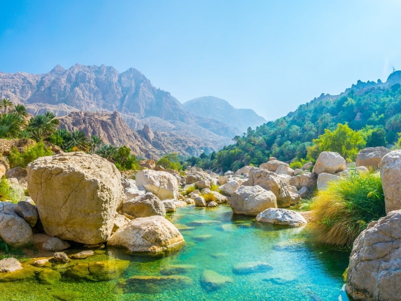 Lagune - Wadi Tiwi - Oman