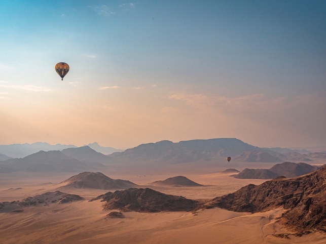 Heißluftballon - Namib-Wüste - Namibia