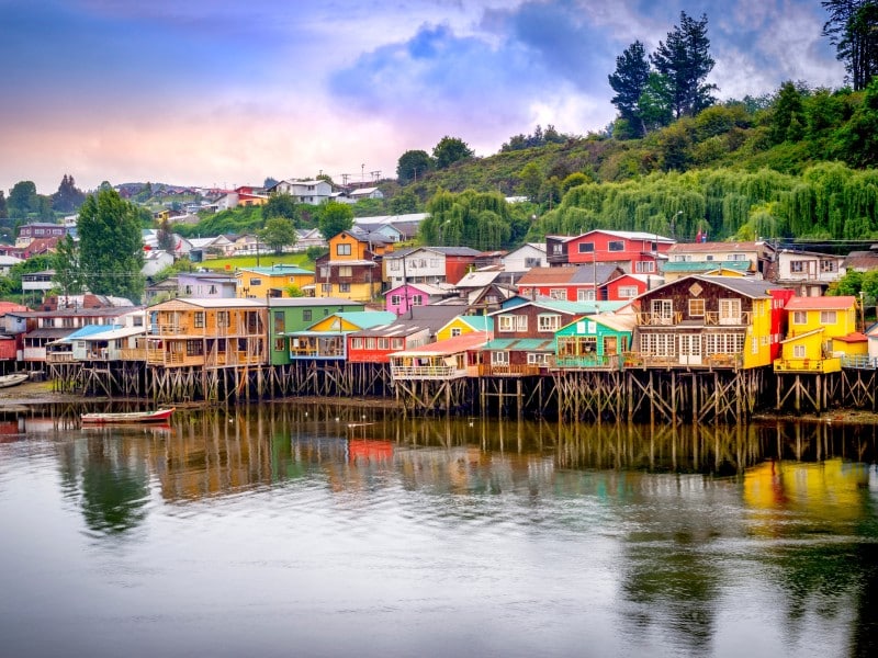 Palafitos in Castro