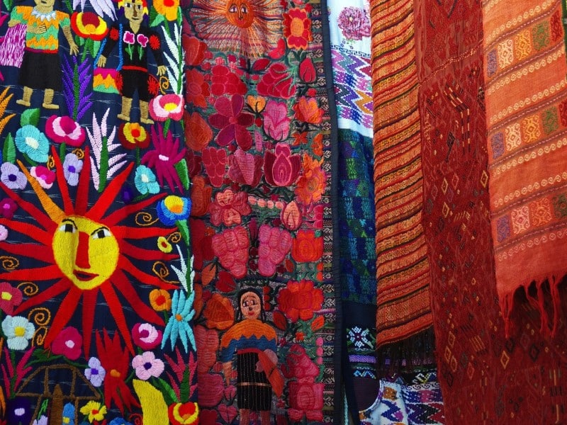Textile market, Chichicastenango