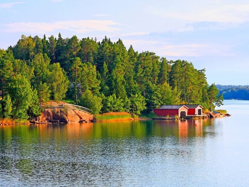 Bootshäusern - Aland Islands - Finnland