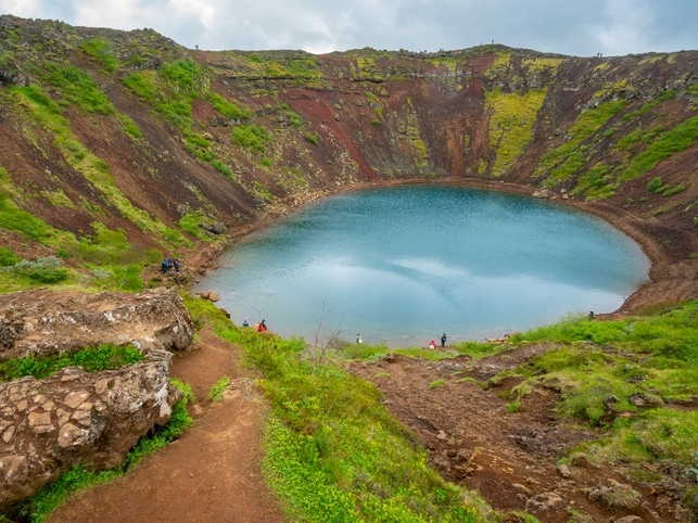 Kerið-Kratersee - Island