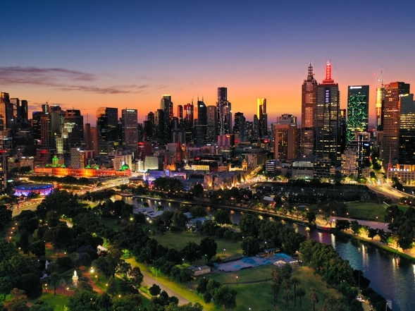 Skyline - Melbourne - Australien