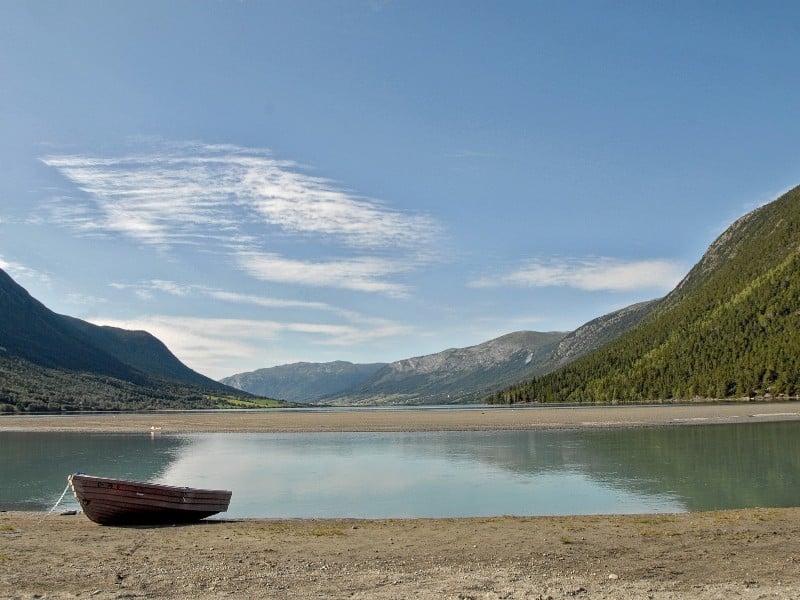 A lake in Lom