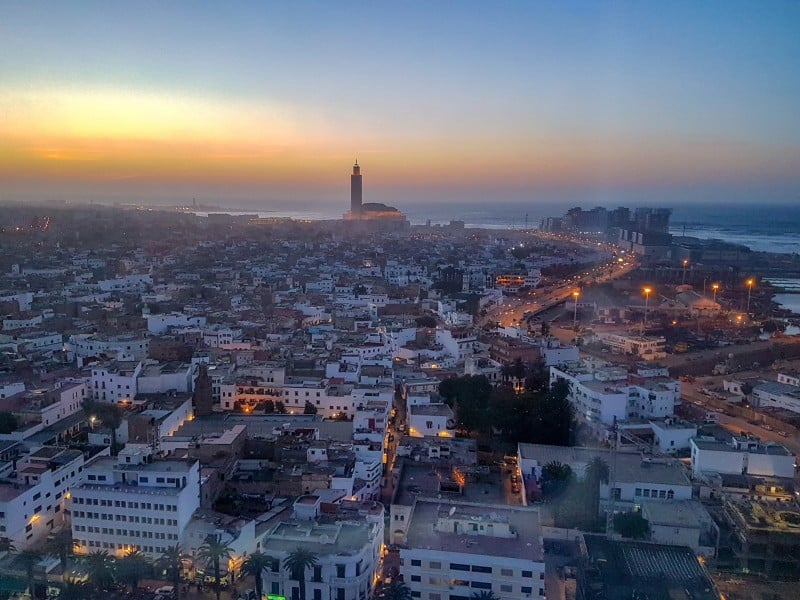 Aussicht - Casablanca - Marokko