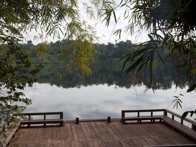 Steg - Yeak Lom See - Kambodscha