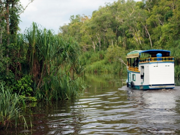Boot Klotok River - Borneo - Indonesien