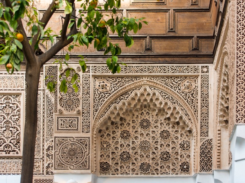 Bahia- Palast -Marrakesch