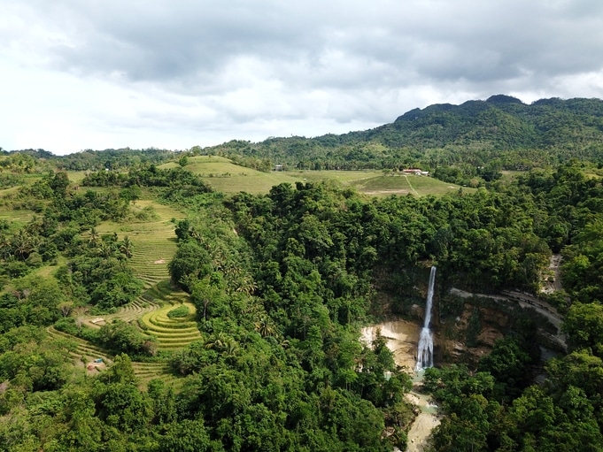 Can-umantad Wasserfälle - Philippinen
