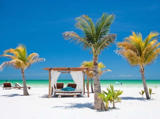 Sandstrand - Holbox - Mexiko