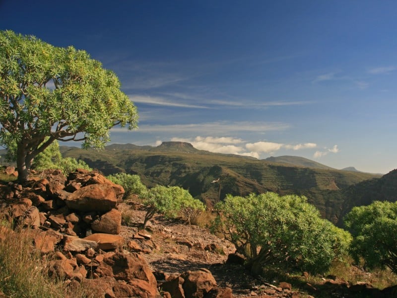 Landschaft – fortaleza la gomera