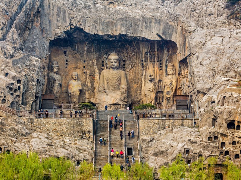 Longmen-Grotten - Luoyang - China