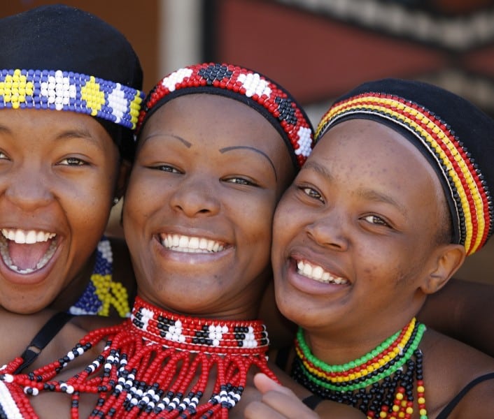 Frauen-Kwazulu-Südafrik