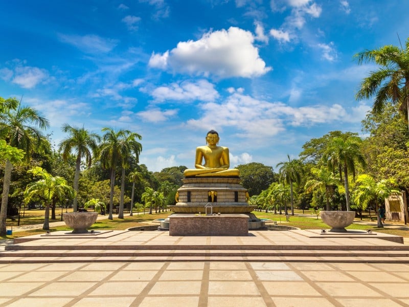 Sitzender Buddha-Colombo-Sri Lanka