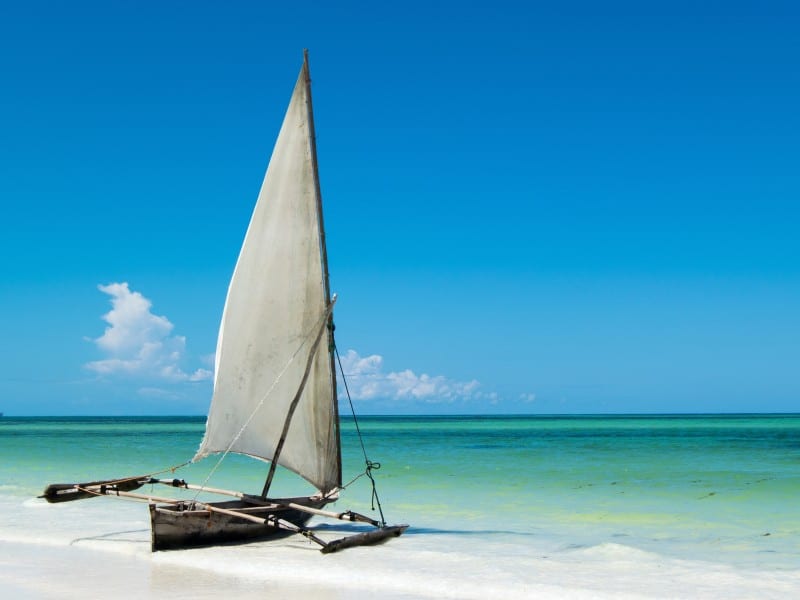 Segelboot - Sansibar - Tansania