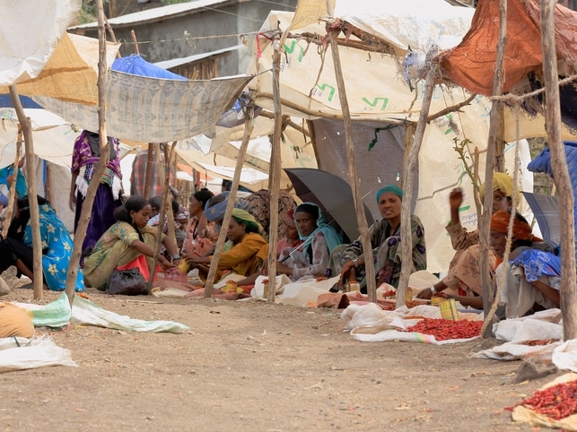 Sonntagsmarkt - Senbete - Äthiopien