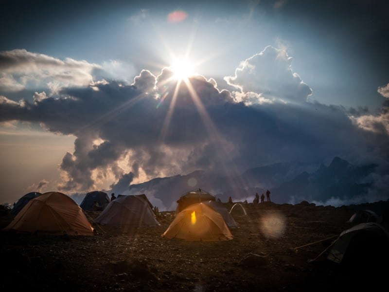 Shira Camp - Machame - Tansania