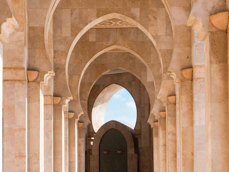 Hassan II- Moschee-Casablanca Marokko