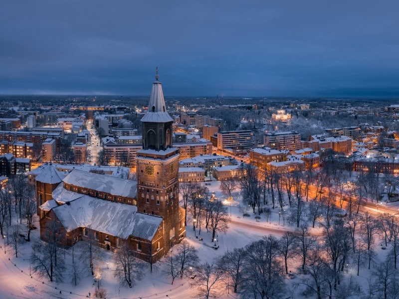 Der Kathedrale - Turku - Finnland