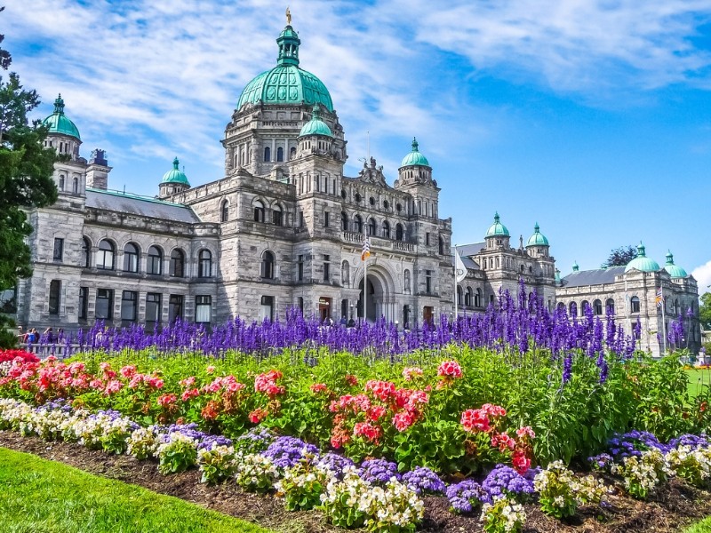 Parlamentsgebäude - Victoria - Kanada