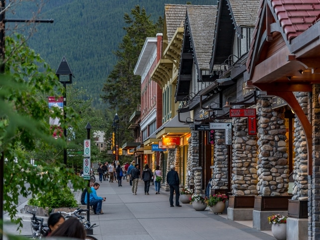 Innenstadt - Banff - Kanada