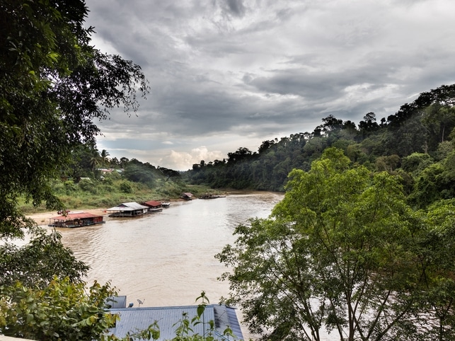 Tembeling-Fluss - Taman Negara- Malaysia