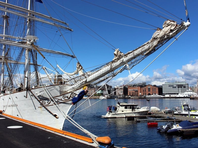 Boat in Oslo