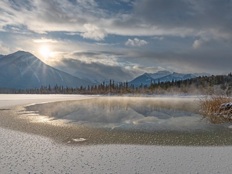 Schwefelquellen - Banff NP - Kanada