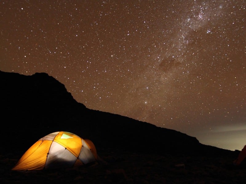 Shira Camp - Kilimanjaro - Tansania
