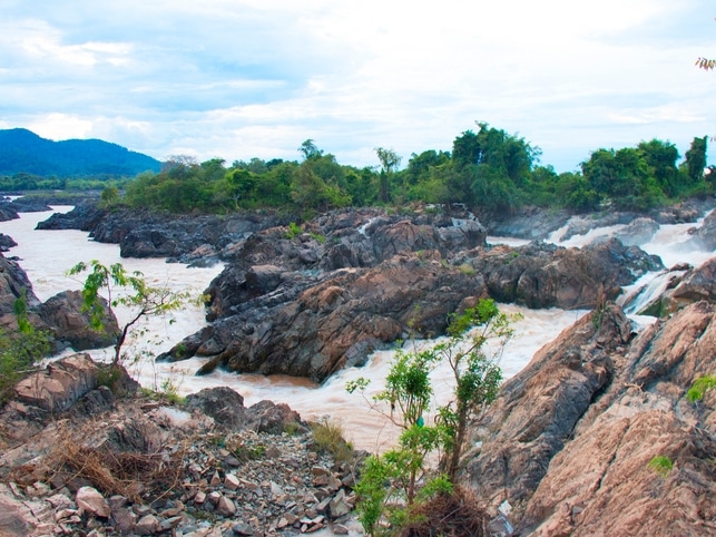 Li Phi Wasserfall - Don Khon - Laos