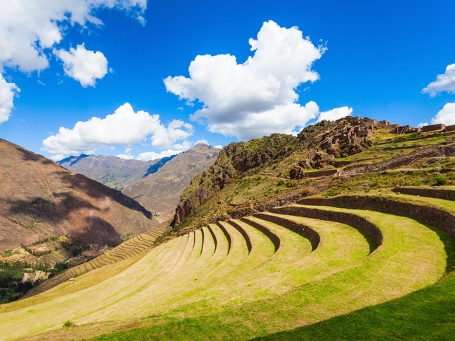 Inka-Terrassen - Pisac - Peru