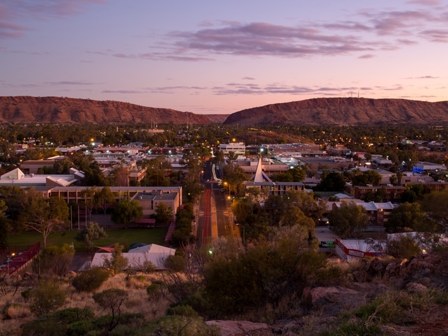 Aussicht - Alice Springs - Australien