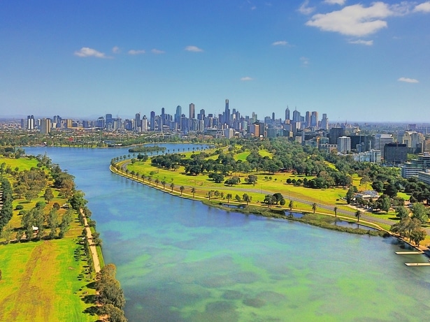 Albert Park Lake - Melbourne- Australien