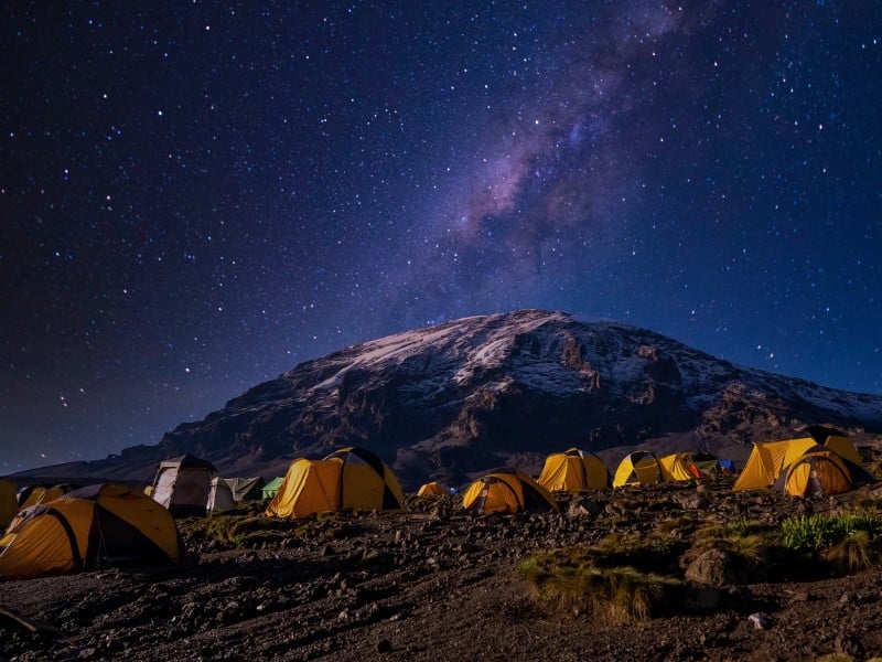 Zelte - Kilimanjaro NP - Tansania
