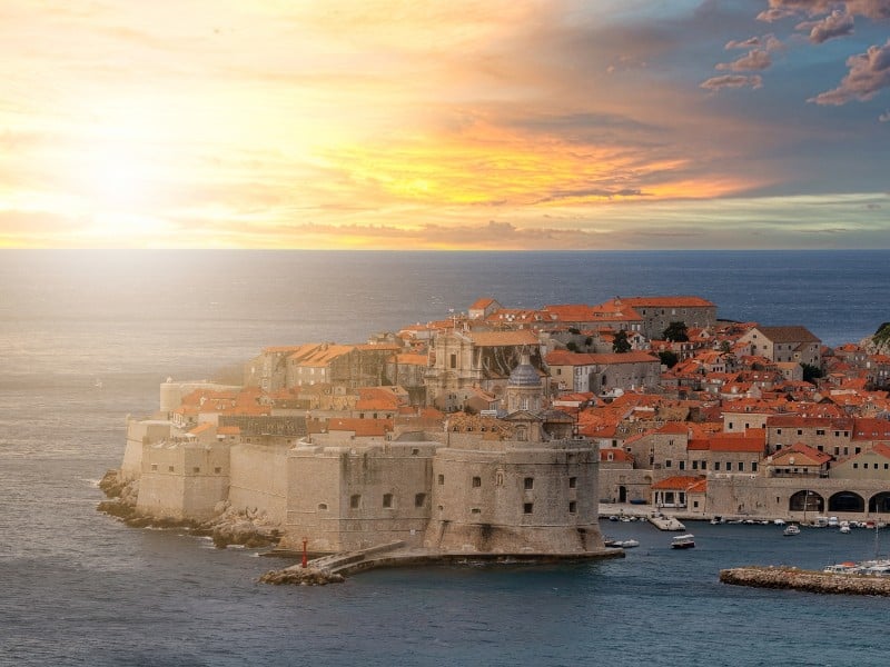 Sonnenuntergang - Dubrovnik - Kroatien