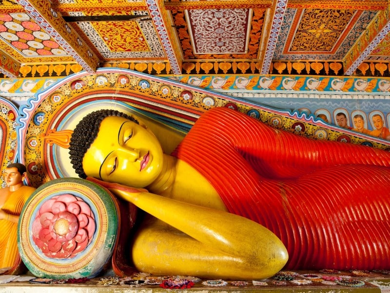 Isurumuniya Tempel, Anuradhapura, Sri La